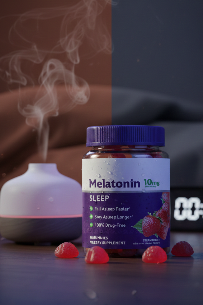 Melatonin Gummies para Dormir
