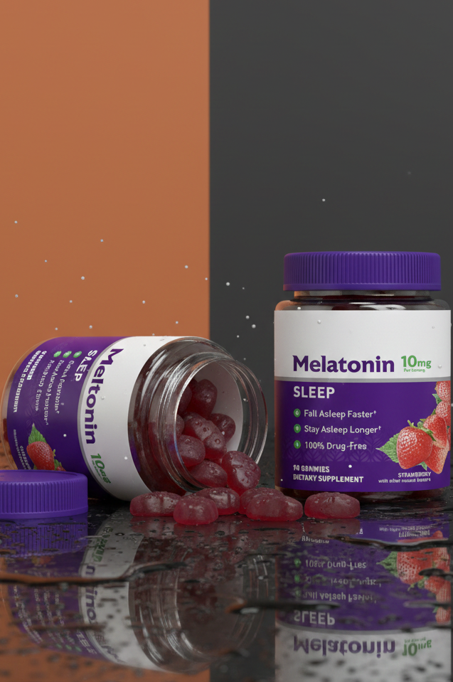 Melatonin Gummies para Dormir